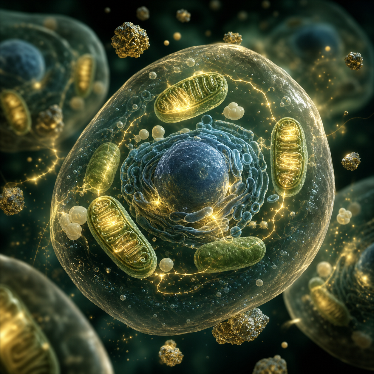 Cell energy illustration for health explainers