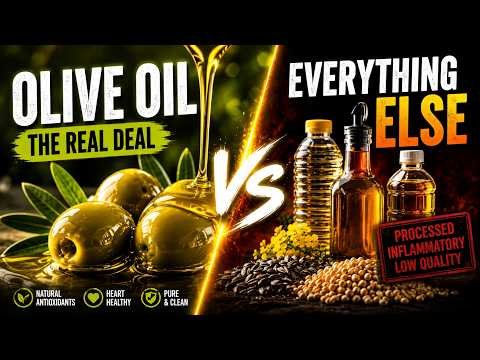 Extra Virgin Olive Oil: The Only Cooking Oil You Should Be Buying