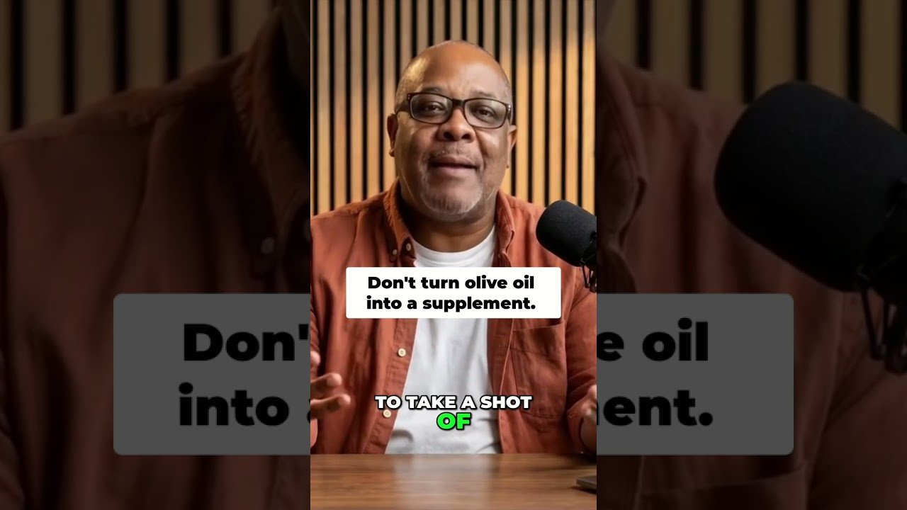 YouTube thumbnail for Why You Shouldn't Drink Olive Oil