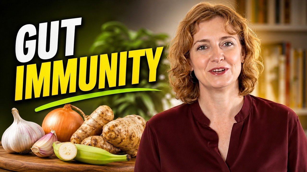 The 5 Best Prebiotic Foods for a Stronger Immune System YouTube thumbnail for The 5 Best Prebiotic Foods for a Stronger Immune System