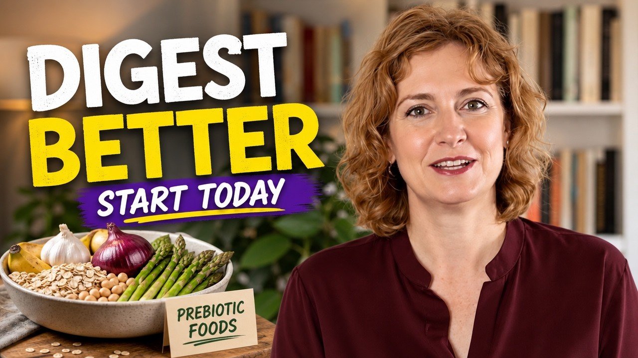 Prebiotics: The Missing Link to Perfect Digestion YouTube thumbnail for Prebiotics: The Missing Link to Perfect Digestion
