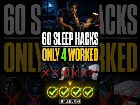 Better Sleep: I Tested 60 Sleep Hacks—Only 4 Worked